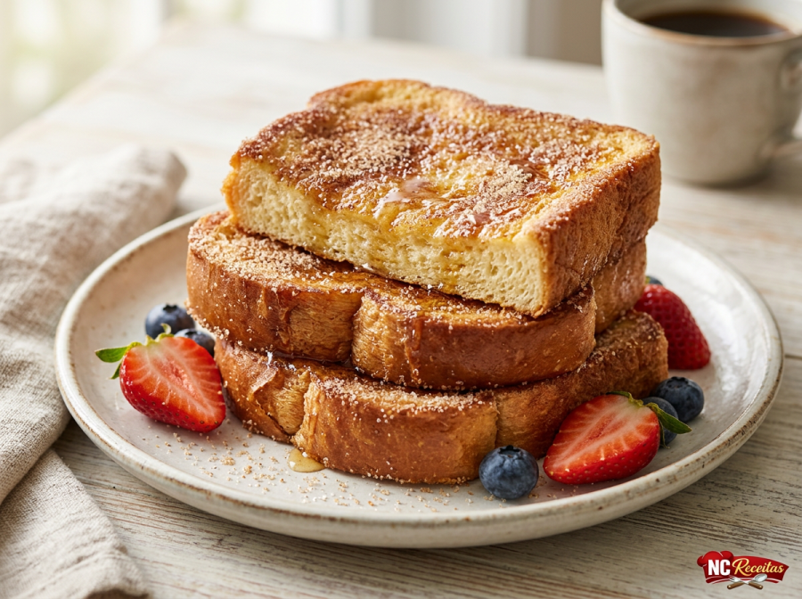 Torrada francesa doce: receita clássica e irresistível para o café da manhã