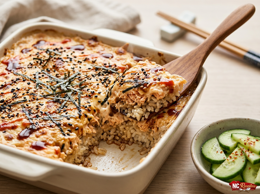 Sushi Bake: o sushi de forno que conquistou as cozinhas