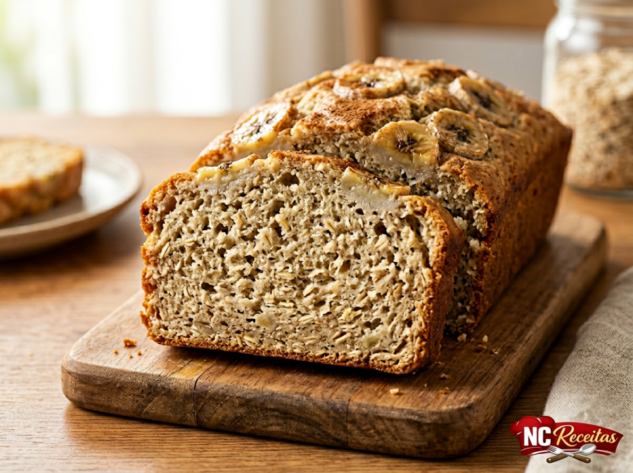 Bolo de Banana com Aveia sem Açúcar: receita saudável, fofinha e fácil para o café da manhã