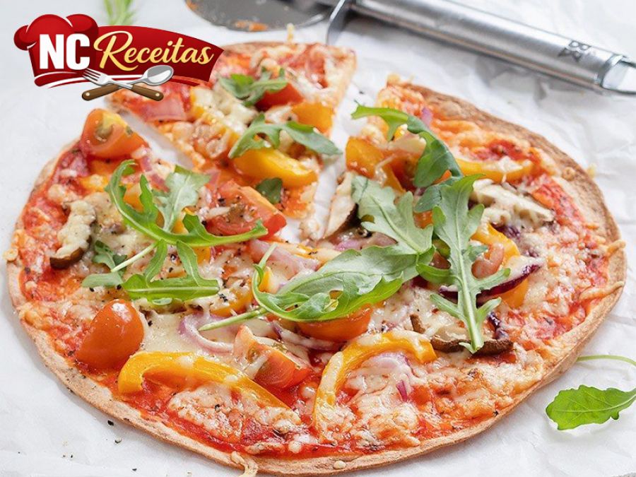 Tortilla Pizza Wrap: receita fácil, rápida e crocante para um lanche irresistível