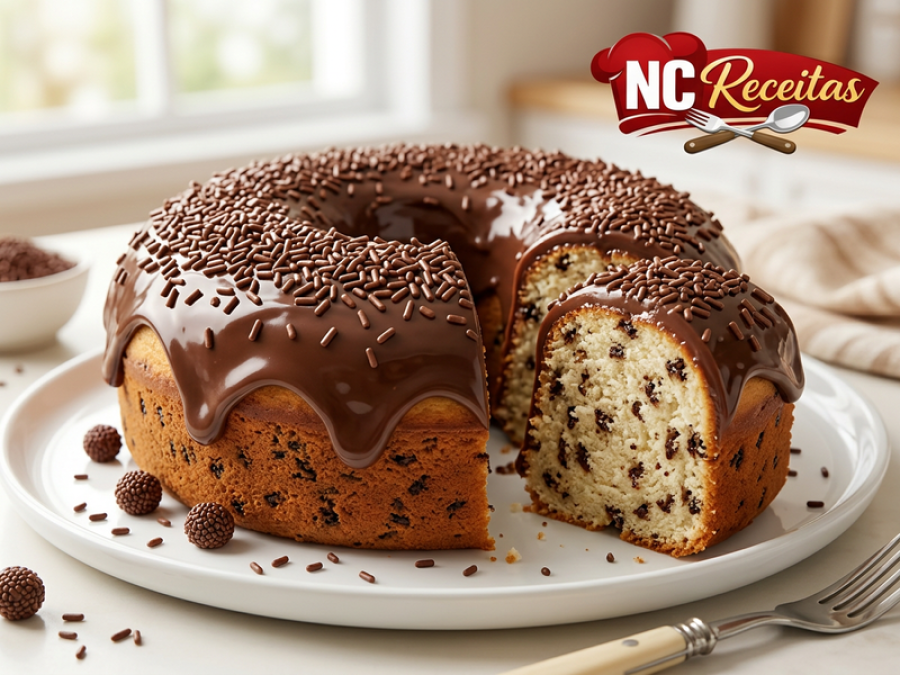 Bolo Formigueiro com Cobertura de Brigadeiro: receita fofinha, cremosa e perfeita para qualquer ocasião