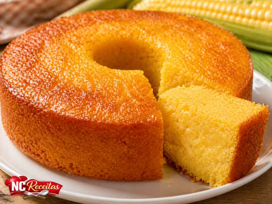 Bolo de Milho de Liquidificador sem Farinha: receita fácil, cremosa e perfeita para o café da tarde