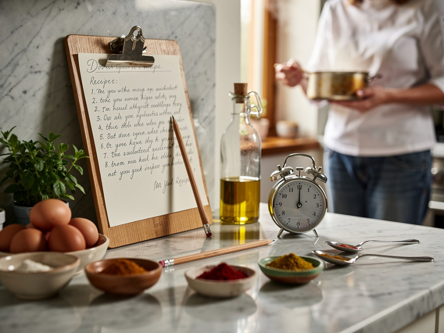 Como validar uma receita testada antes de cozinhar