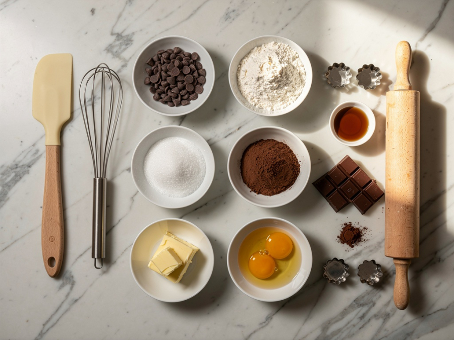 Mise en place: organização para doces rápidos